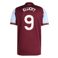 Stroje piłkarskie Aston Villa Harvey Elliott #9 Koszulka Podstawowej 2025-26 Krótki Rękaw